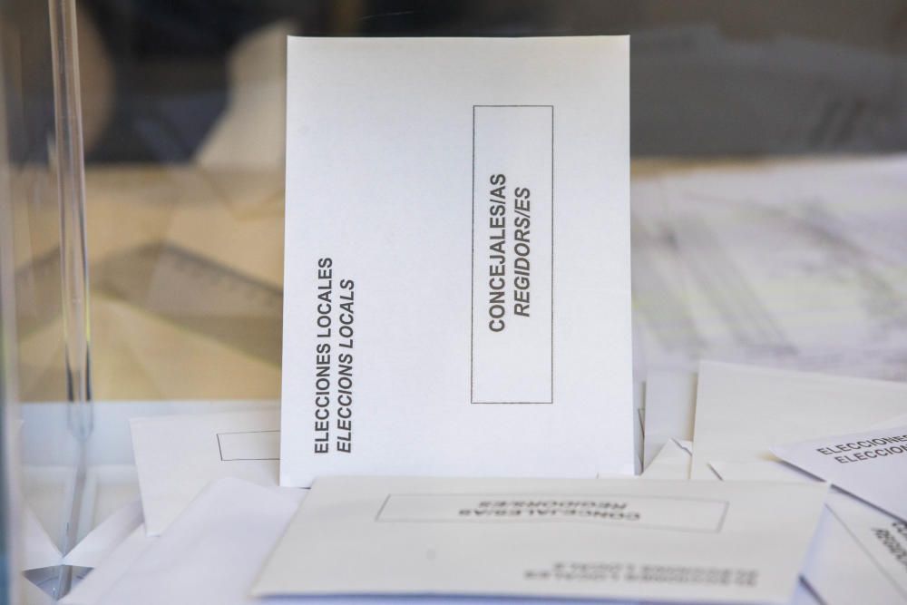 Elecciones municipales en Valencia 2019: Los valencianos acuden a las urnas