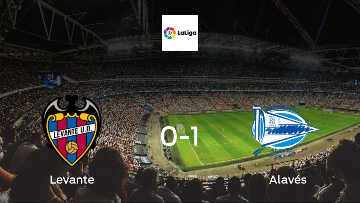 Levante fall to Alavés with a 0-1 at Ciudad de Valencia