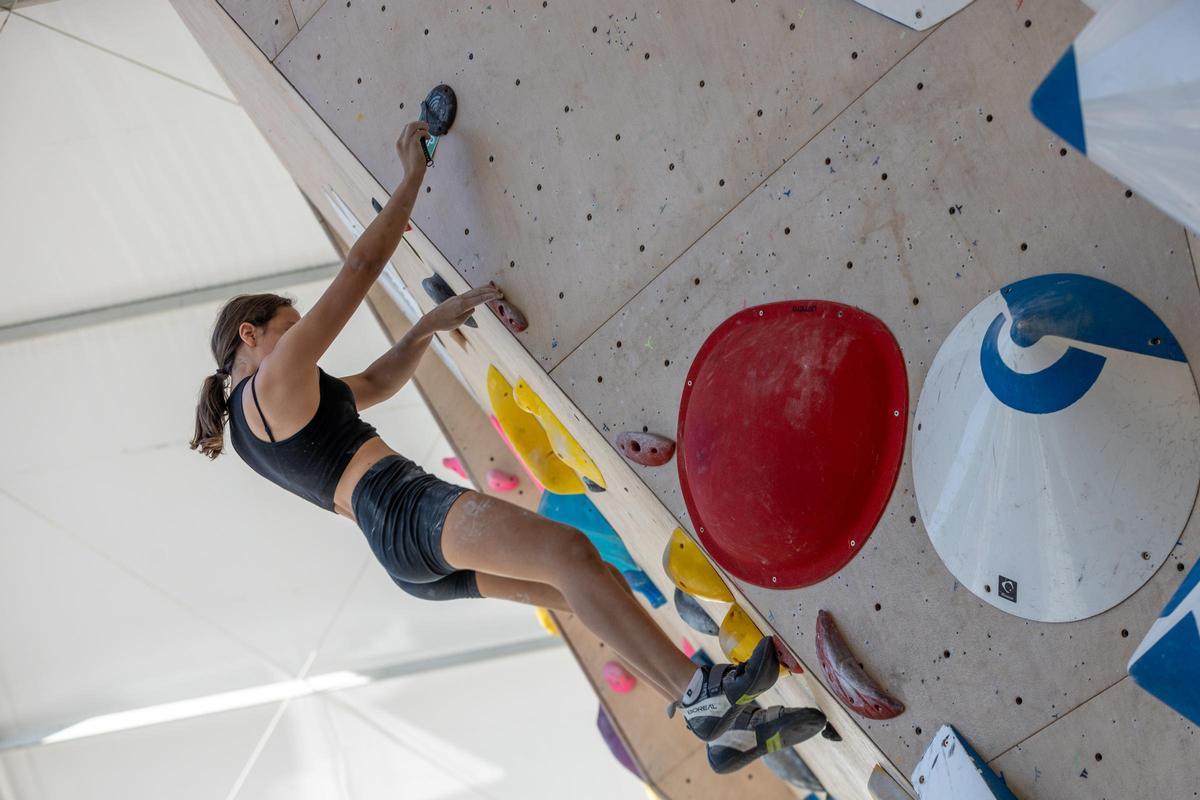 Colegios y escuelas han acudido a las jornadas de escalada de Climbing Madrid.