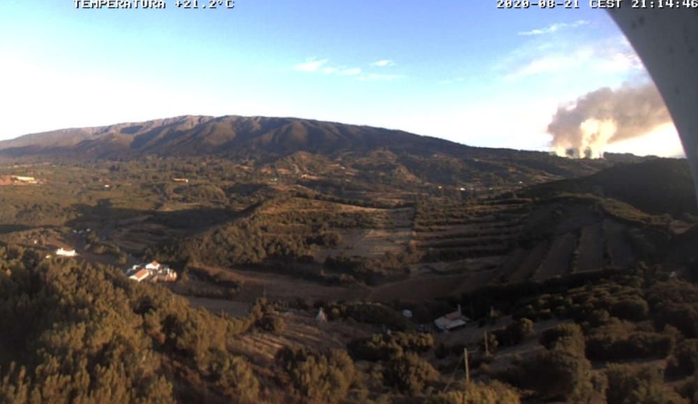 Incendio en Garafía (La Palma)