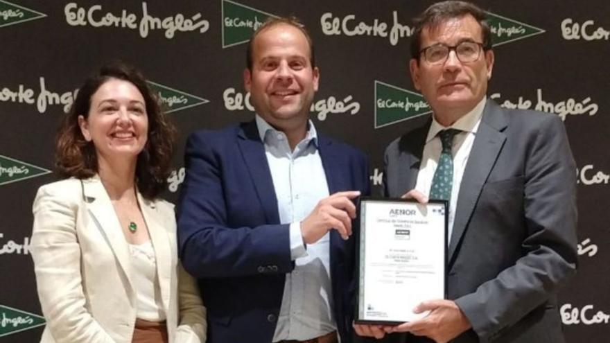 Los centros de El Corte Inglés en Palma logran el certificado Aenor de Residuo Cero