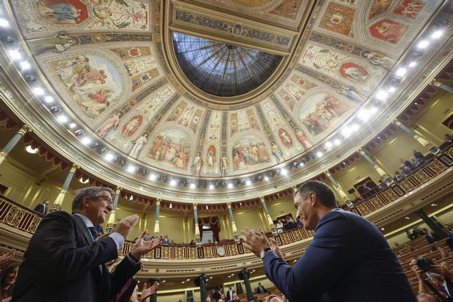 El Congreso vota la investidura de Sánchez