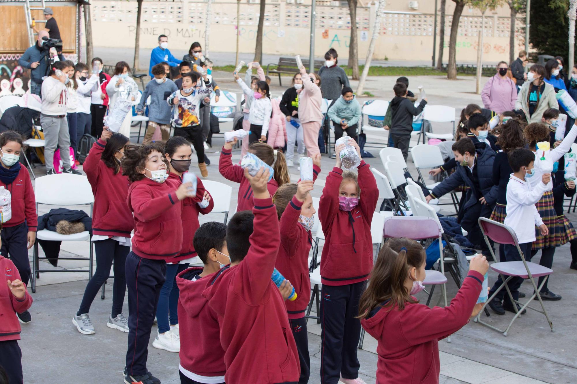 Música reciclada por la posidonia