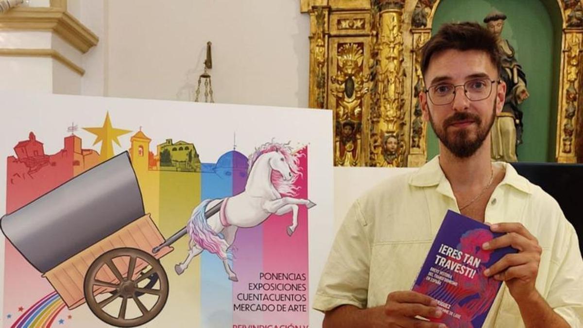 Anto Rodríguez en Ibi (Alicante), donde hace unos días presentó su libro.