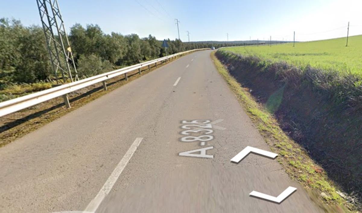 La carretera de Casariche en la que se ha registrado el grave accidente