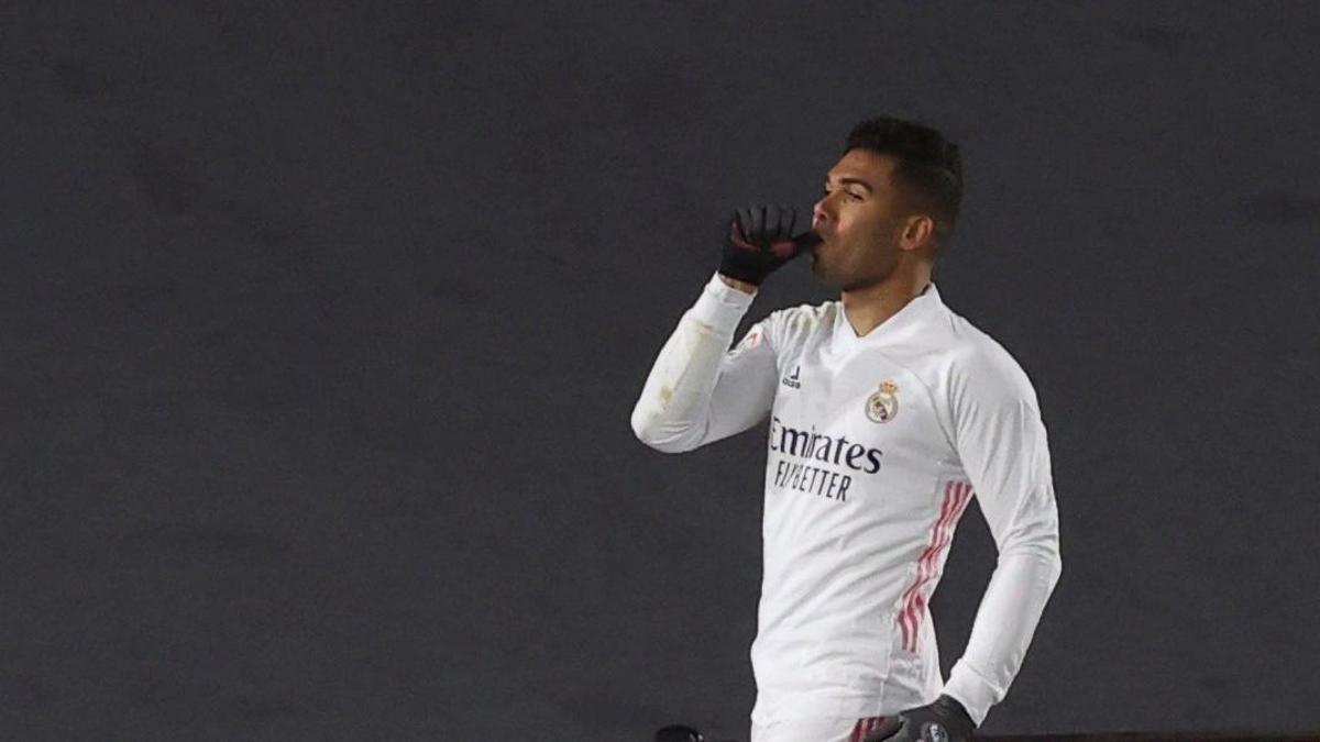 Casemiro, en la temporada 20/21.