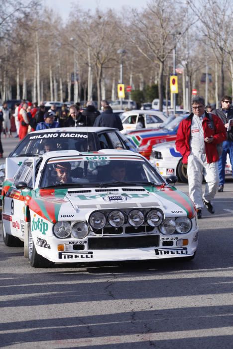 Espectaculars cotxes al Rally Costa Brava
