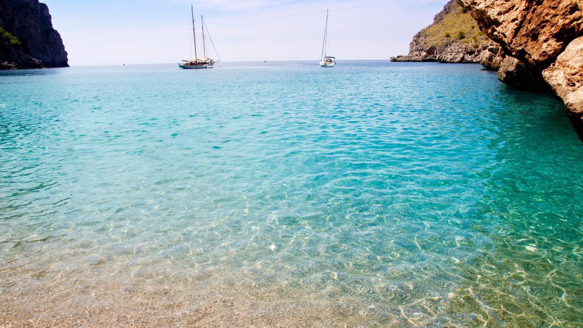 Vista de sa Calobra (Escorca)