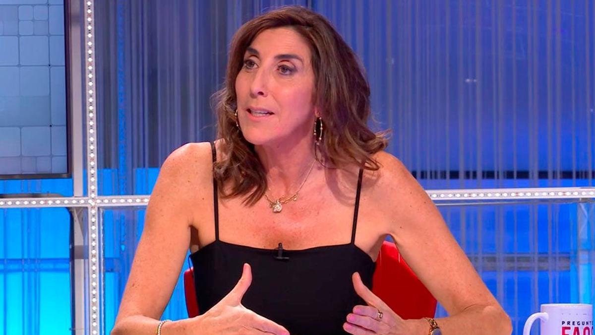 Paz Padilla en un programa de la televisión catalana
