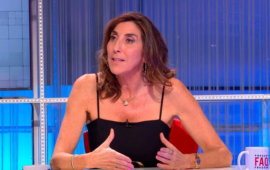 Paz Padilla en un programa de la televisión catalana