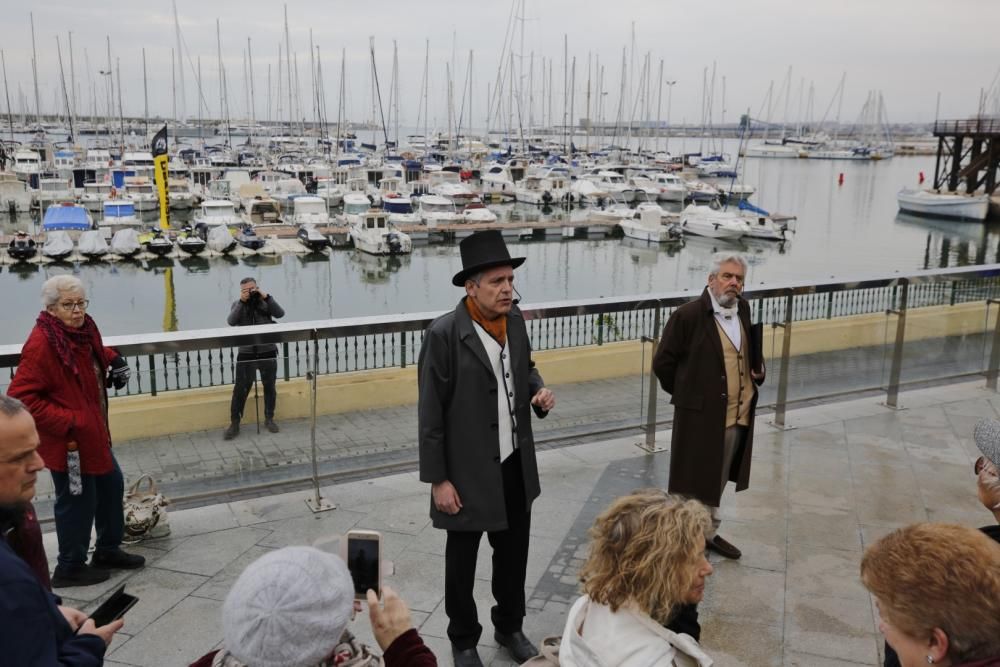 Ars Creatio rememoró este fin de semana con un recorrido teatralizado por Torrevieja el 190 aniversario del terremoto que asoló la comarca de la Vega Baja el 21 de marzo de 1829. Horas después de la r