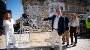 La Navidad de Vigo arranca a 31ºC en pleno verano