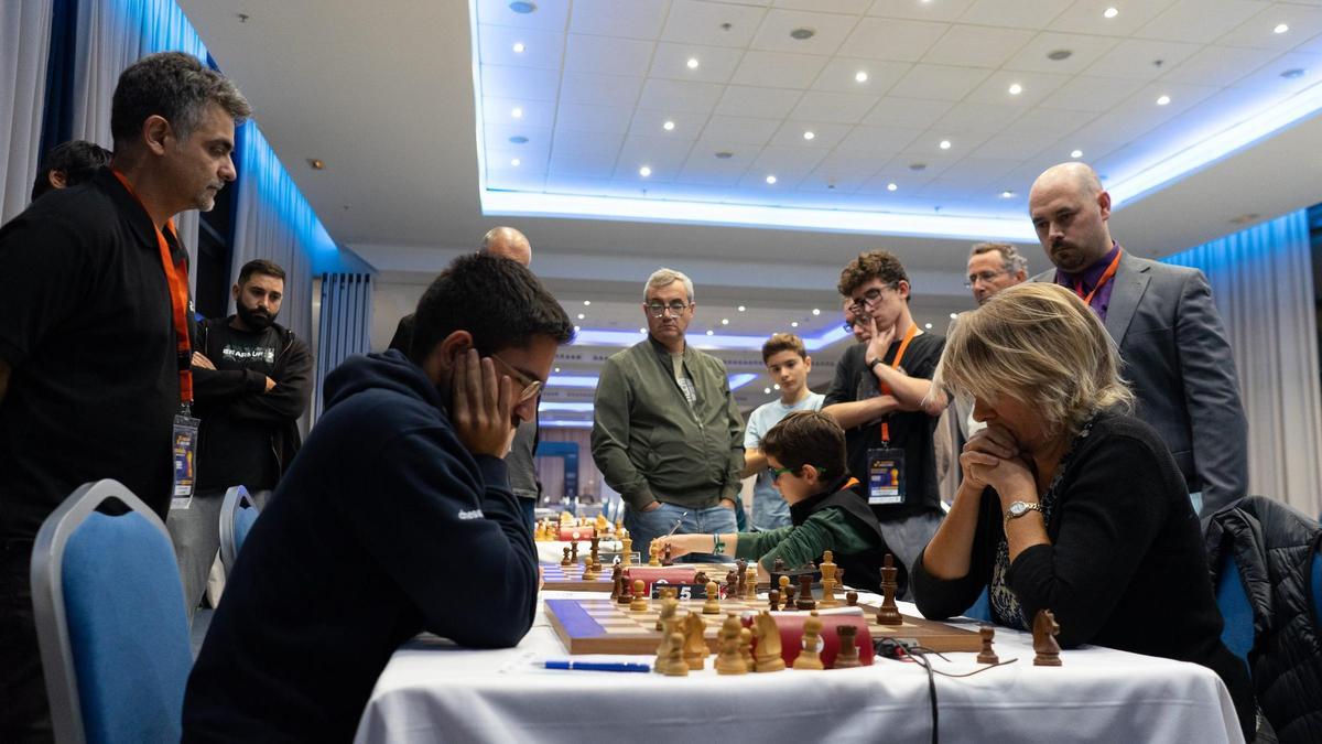 Los participantes del  Benidorm Chess Open en la edición del año 2023