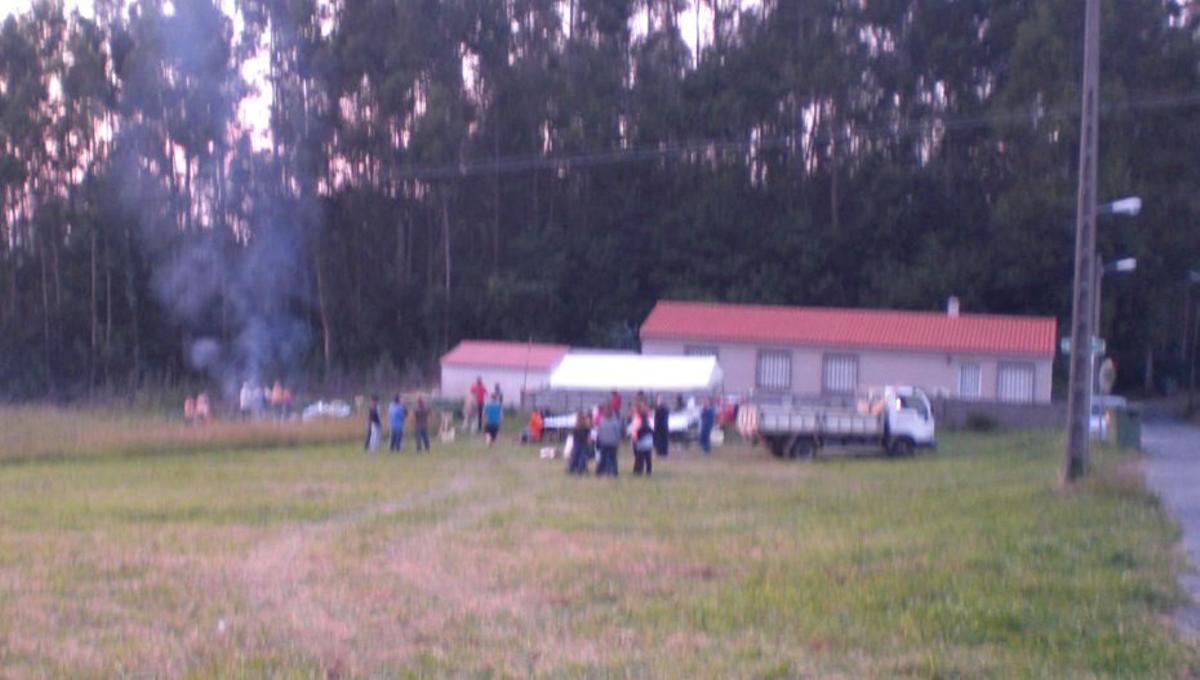 A finca na que se celebraba o evento inicialmente.  | CEDIDA