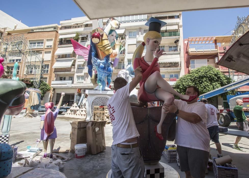 Hogueras de Alicante 2018: Los monumentos más ácidos