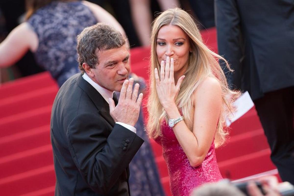 Las imágenes más tiernas de Antonio Banderas y Nicole Kimpel