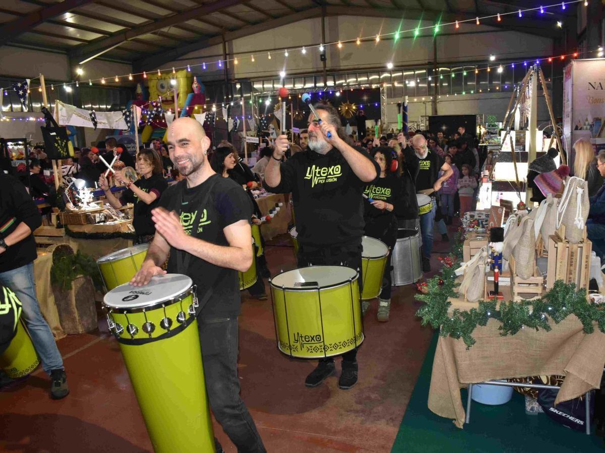 Latexo percusión actuará o martes 30 nas rúas de Tomiño.   | // CEDIDA
