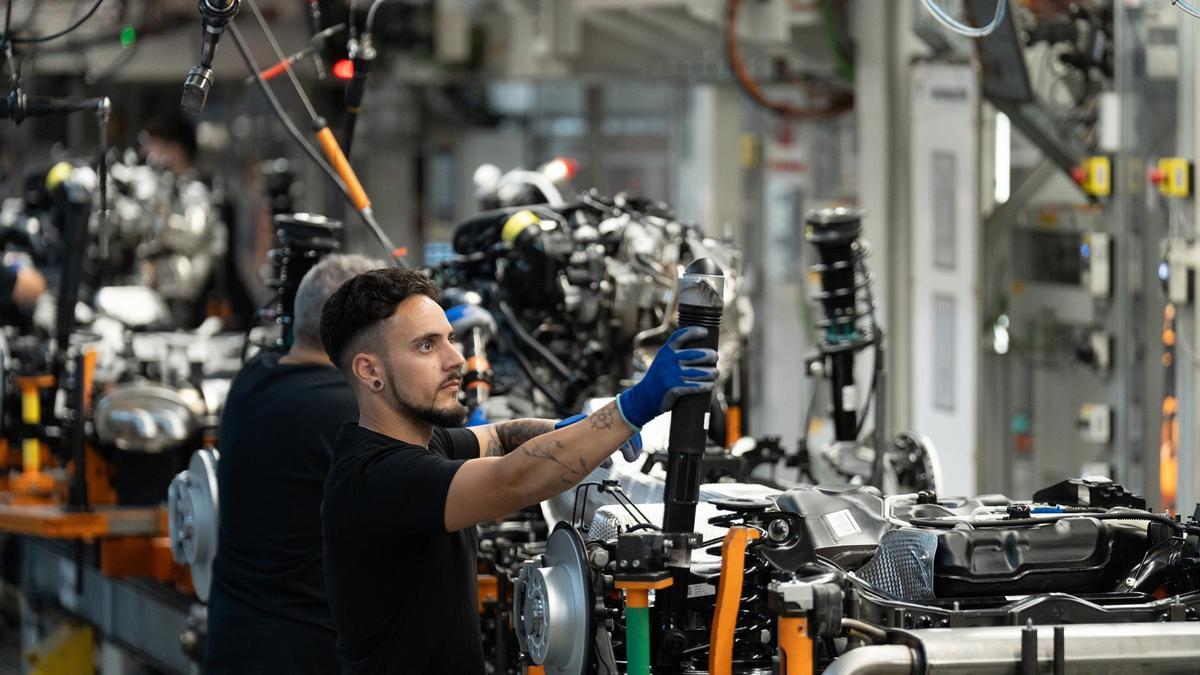 Fábrica de Seat en Martorell.