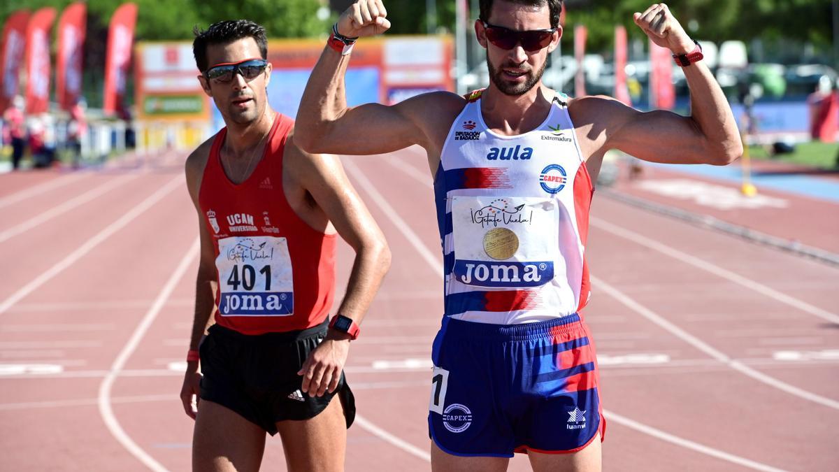 Miguel Ángel López, segundo en el Campeonato de España