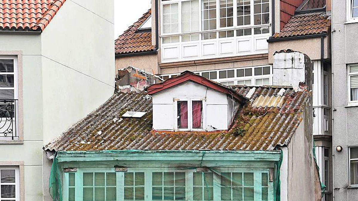 Vivienda en la plaza de España.