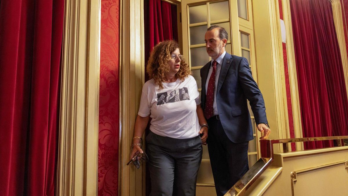 El presidente del Parlament, Gabriel Le Senne.