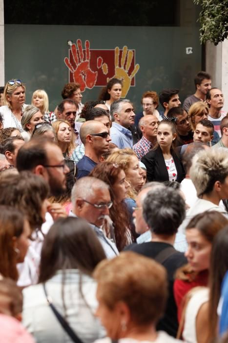 Concentración en Gijón