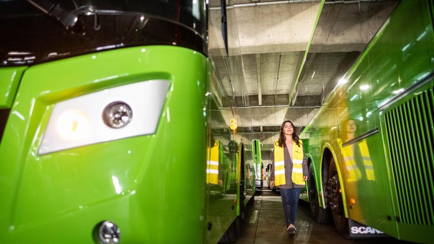 Titsa electrifica las guaguas entre La Laguna y Tacoronte