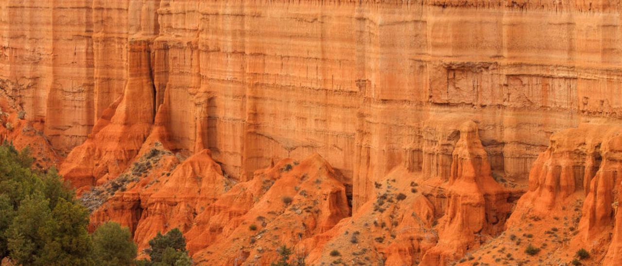 Rambla Barrachina de Teruel, el particular &#039;Cañón Rojo&#039; de la provincia