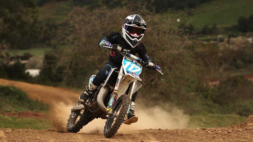 Pelayo Gómez, más que una promesa del motocross: el joven de Lugones cumple su sueño y acudirá al Campeonato de España