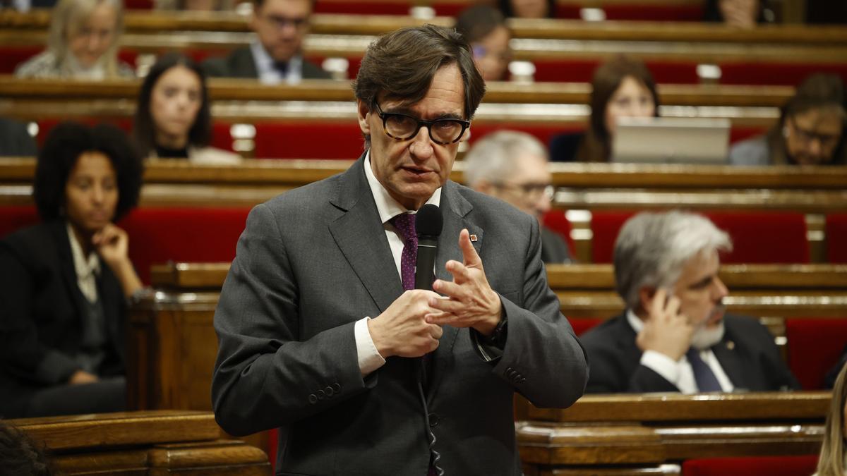 El president de la Generalitat, Salvador Illa.