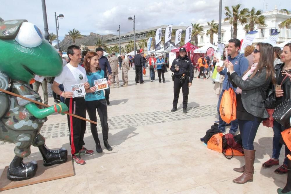 Entrega de dorsales para la Ruta de las Fortalezas de Cartagena