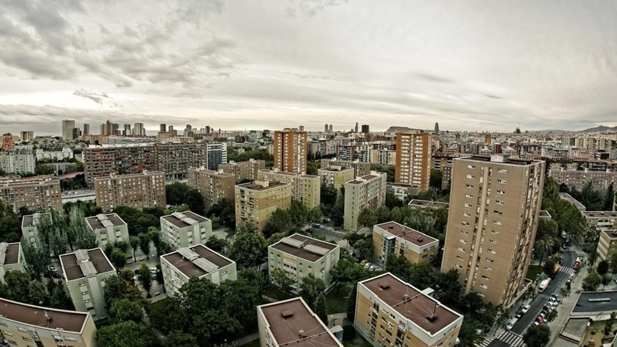 Las vistas sobre Barcelona desde Piramidón Centre d'Art son privilegiadas.