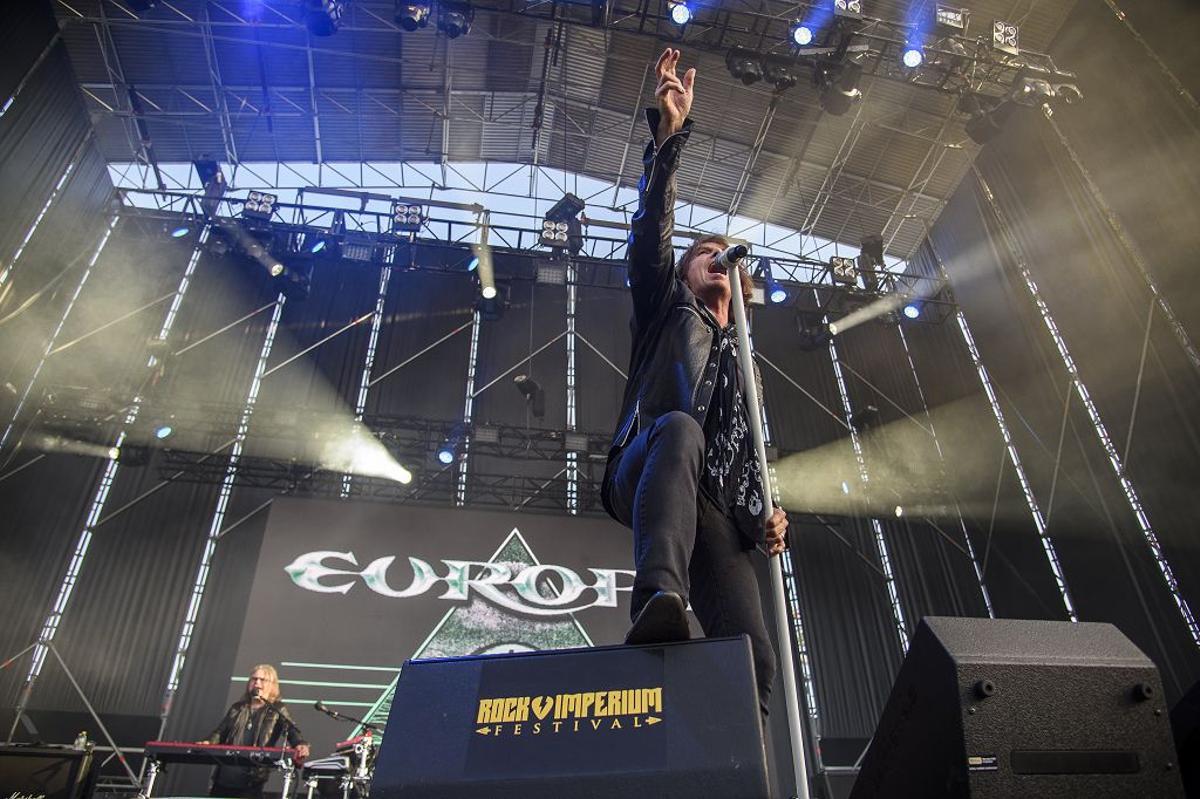 Actuación de Europe en la segunda jornada del Rock Imperium Festival