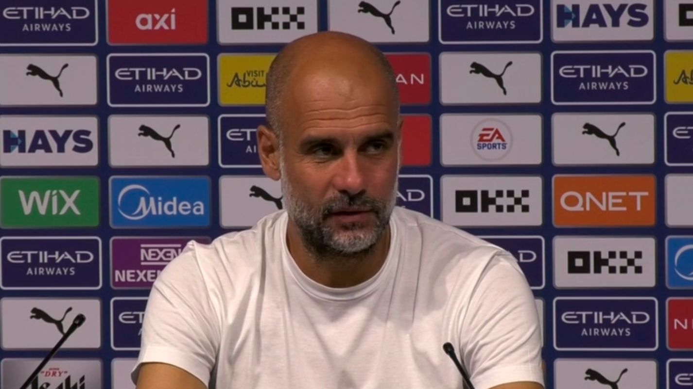 Rueda de prensa de Guardiola