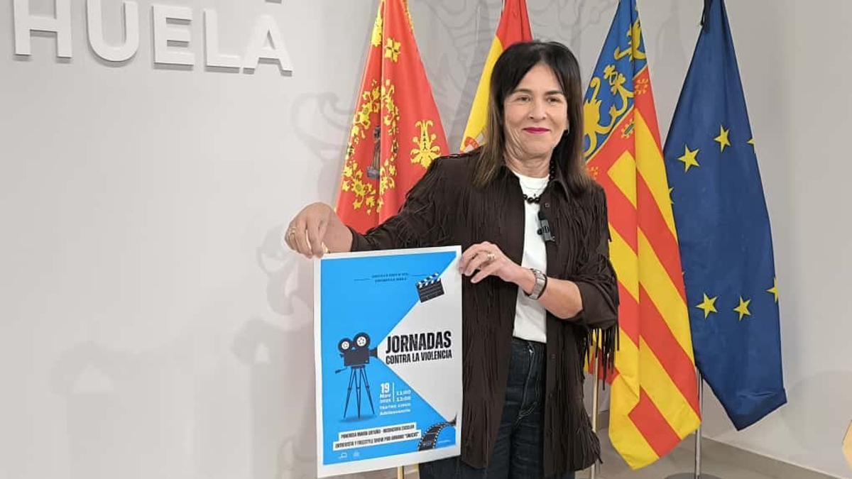La concejala Agustina Rodríguez, en la presentación de las jornadas