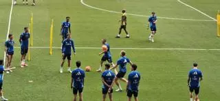 A la final, con el Mago: Santi Cazorla se entrena con el grupo en el Tartiere