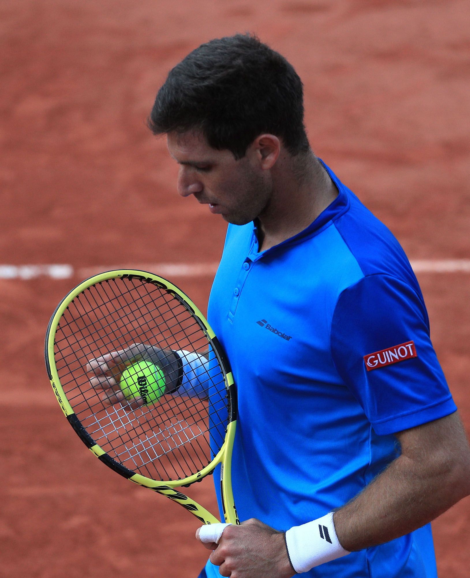 Las imágenes de los octavos de final de Roland Garros entre Alejandro Davidovich y Federico Delbonis