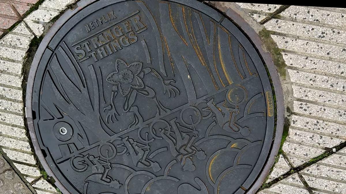 ¿Dónde está la alcantarilla de Stranger Things que han puesto en Oviedo?: la imagen que se ha vuelto viral en redes