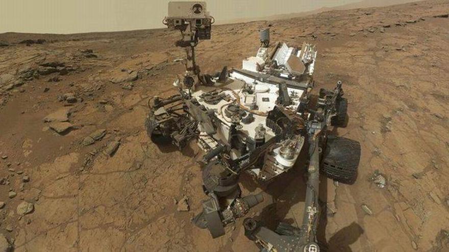 El robot Curiosity encuentra pruebas de un antiguo lago en Marte