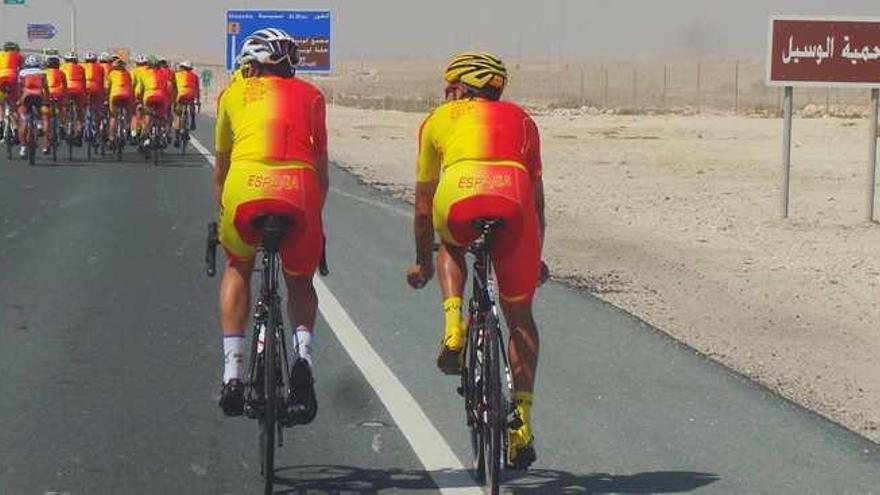 La selección española ya se entrena en Catar preparando el Mundial.