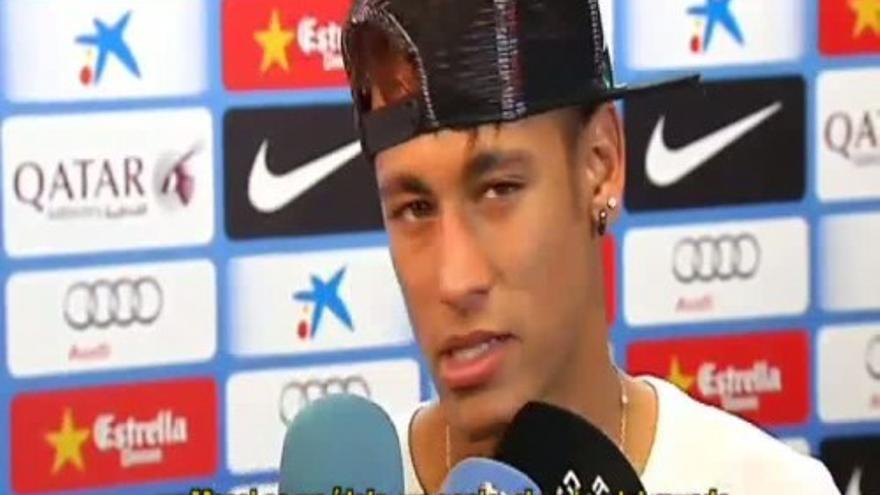 Neymar: &quot;Messi es un ídolo&quot;