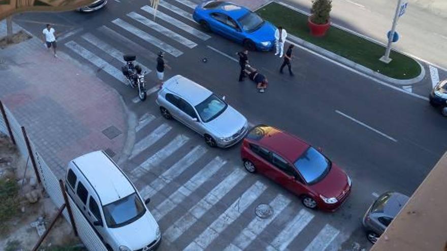 El paso peatonal de los disgustos en Alicante