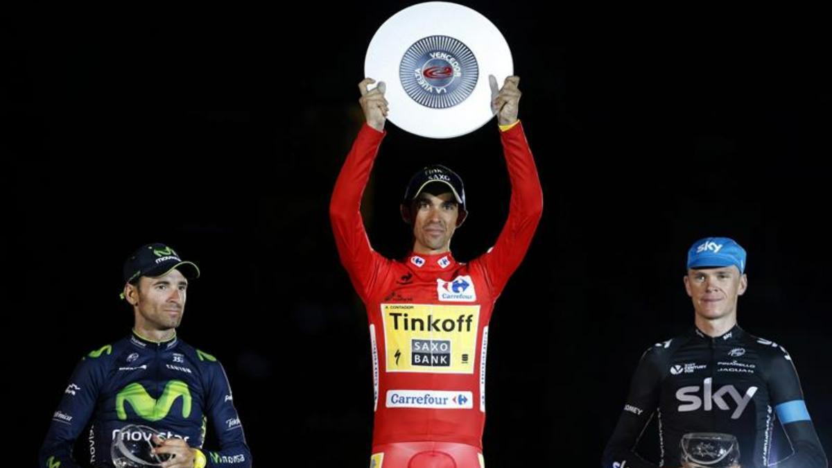 Alberto Contador es, hasta la fecha, el último español vencedor de la Vuelta (2014)