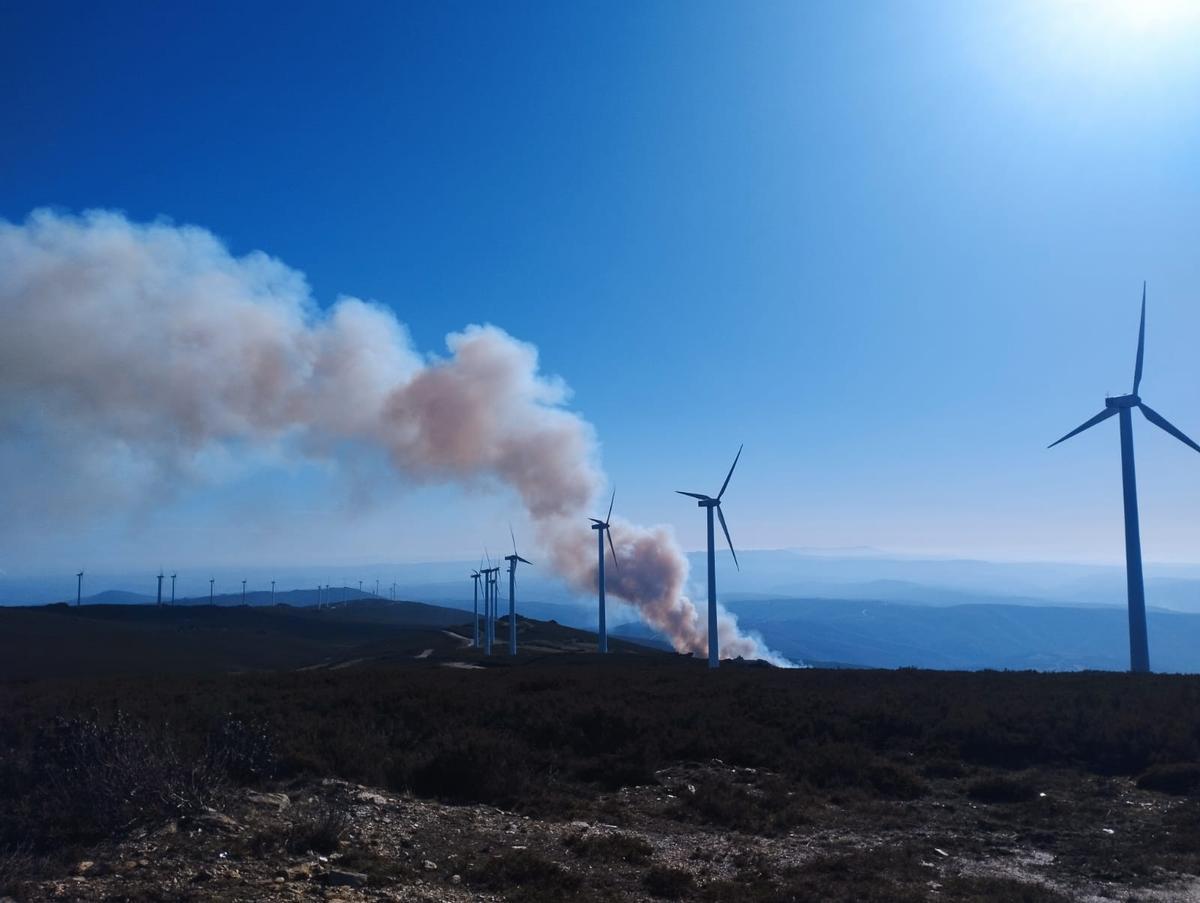Incendio en la Alta Sanabria