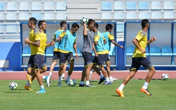 Primer entrenamiento de la UD Las Palmas