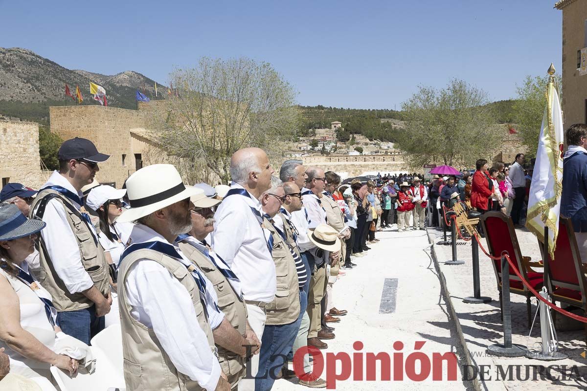 La orden Constantiniana de San Jorge peregrina a Caravaca