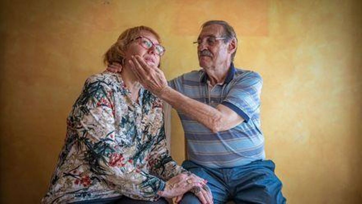 Eduard Feliu y su mujer Pilar Celma.