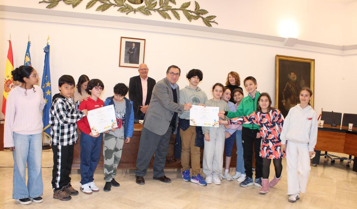 L'acte de renovació del segell de la ciutat amiga de la infància