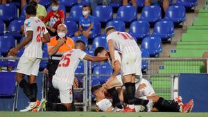 Lamela fa líder el Sevilla amb un gol a Getafe en l’últim sospir