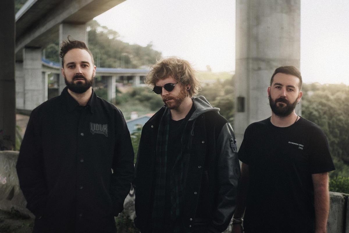 Integrantes da banda lucense Arrhythmia.